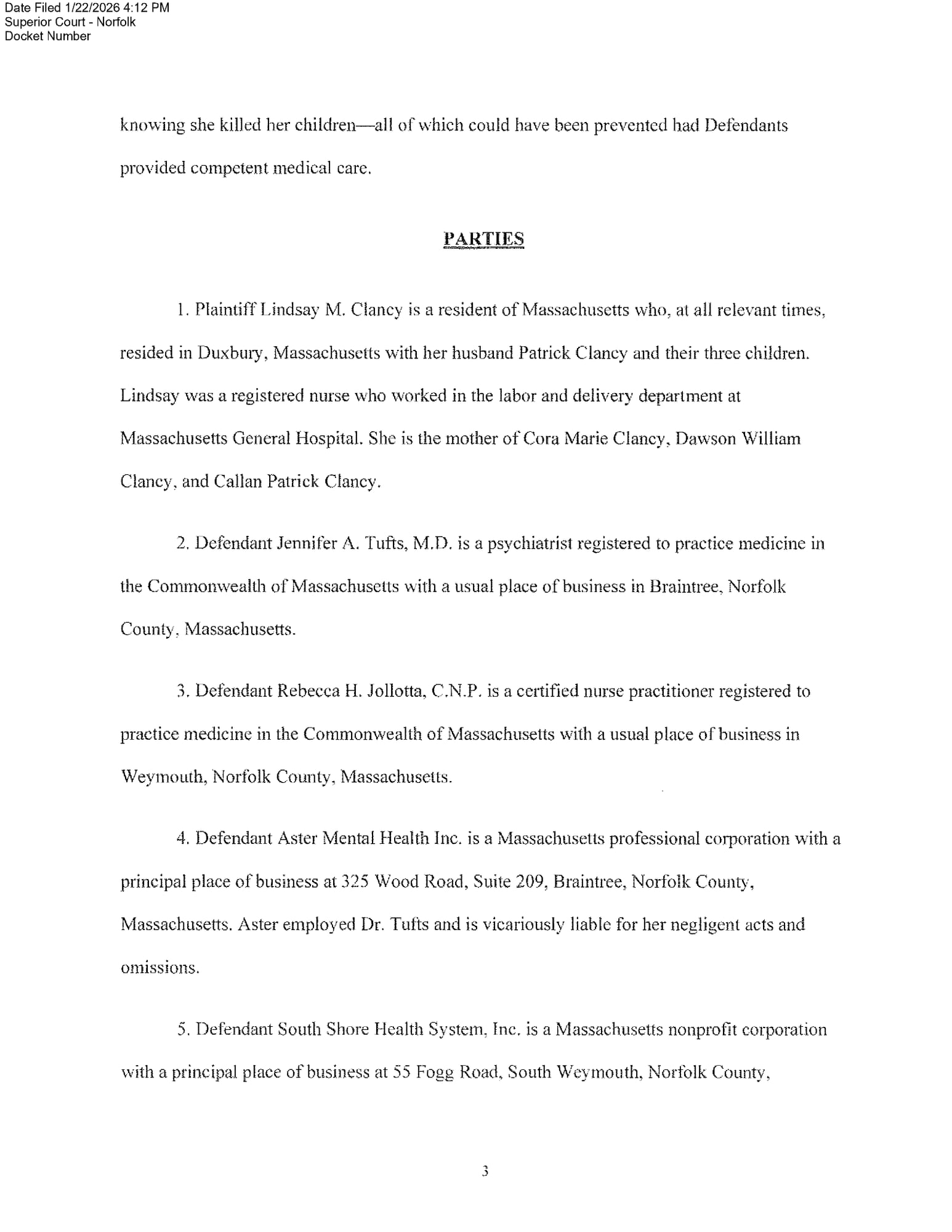 Page 3 of 28 of the complaint