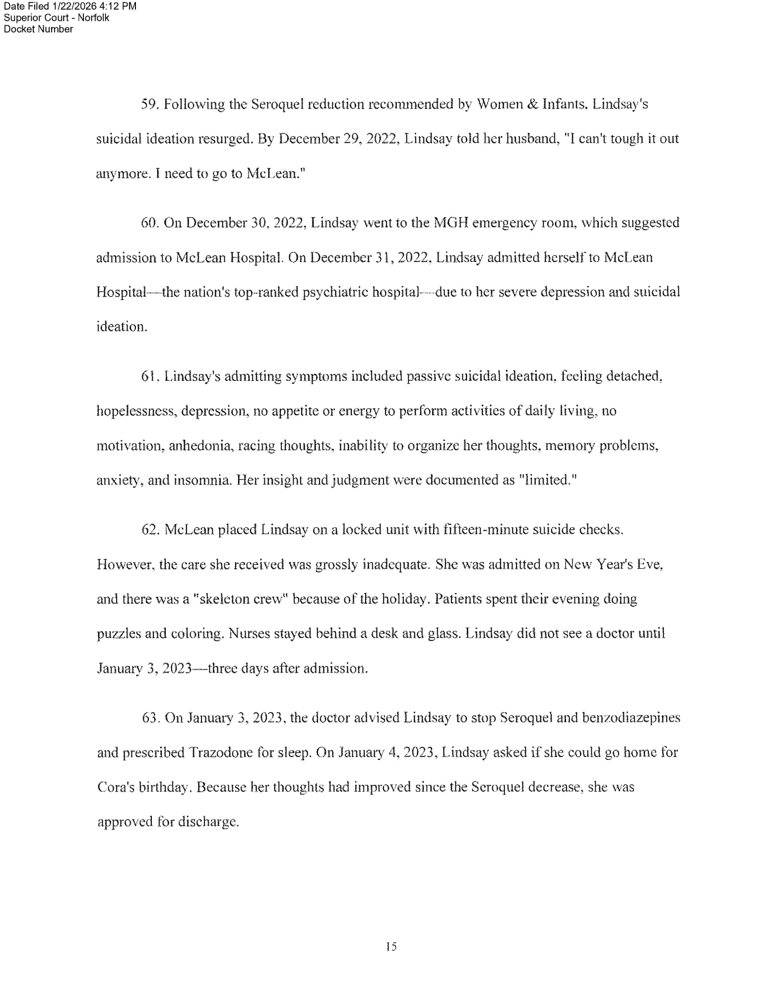 Page 15 of 28 of the complaint