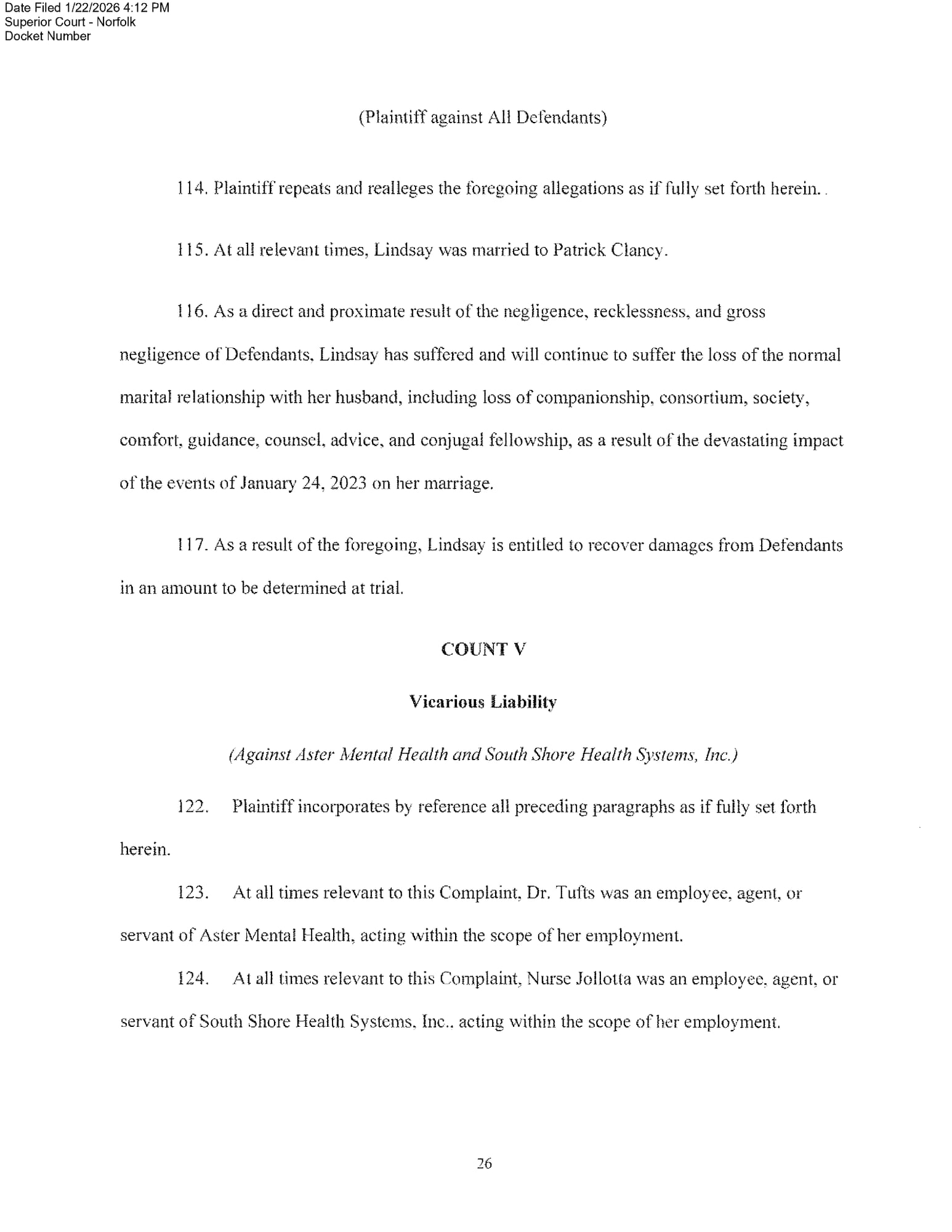 Page 26 of 28 of the complaint